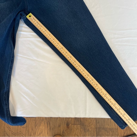 SPANX Jean-ish Ankle Leggings Size XL Dark Wash - Picture 9 of 11